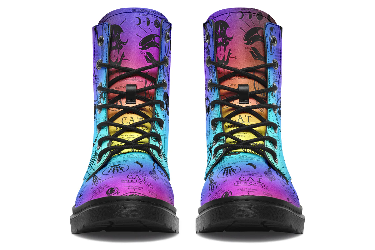 Rainbow Cat Study Boots - Image 6
