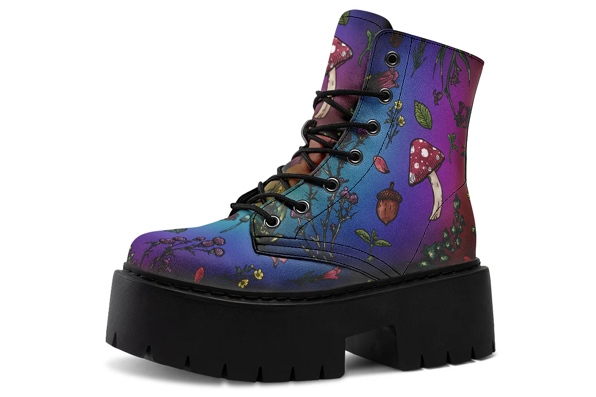 Rainbow Herbology Platform Boots - Image 2