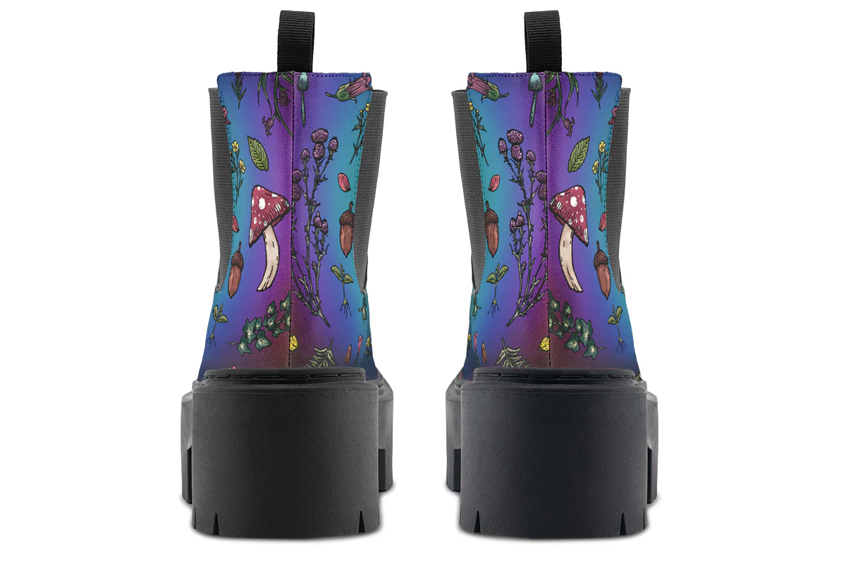 Rainbow Herbology Platform Chelsea Boots - Image 6