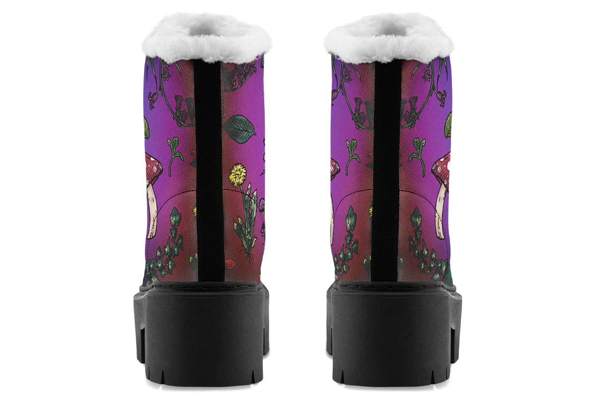 Rainbow Herbology Platform Winter Boots - Image 6