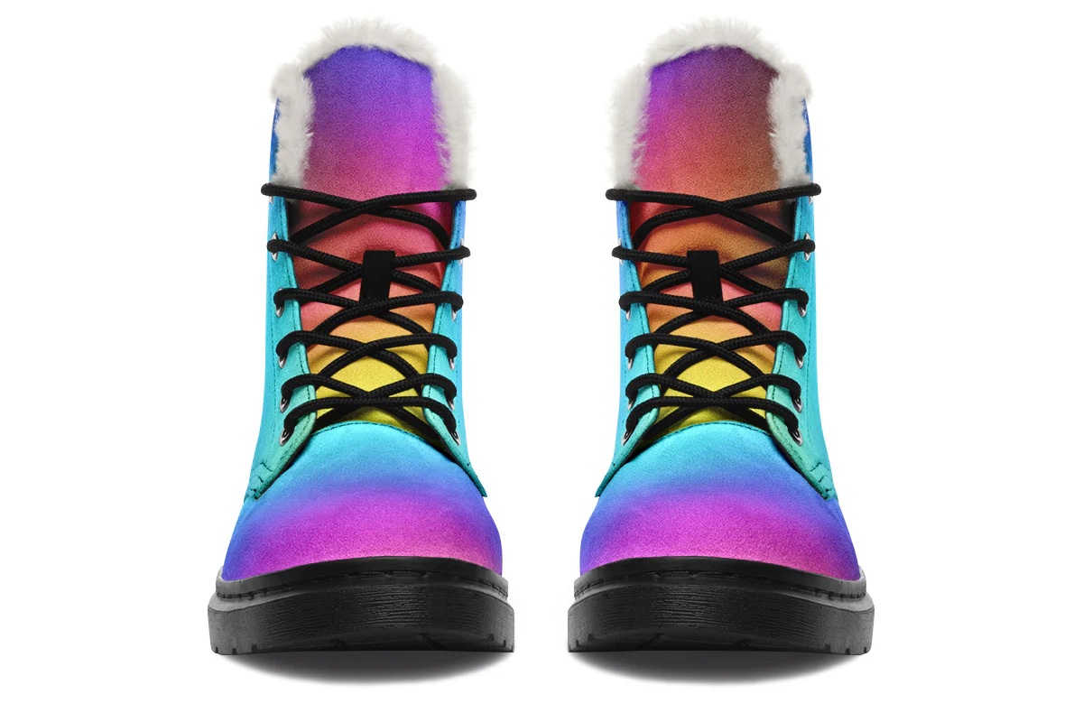 Rainbow Winter Boots - Image 3