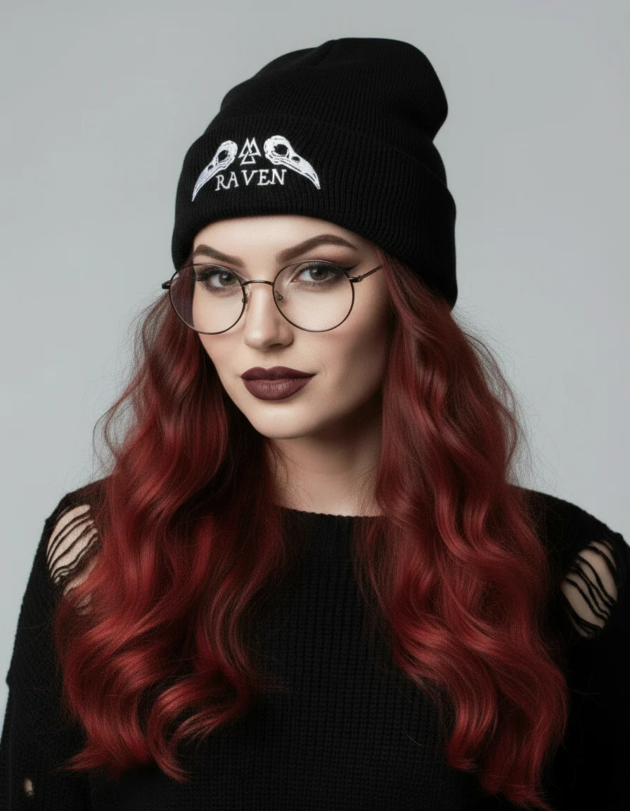 Raven Study Beanie - Image 5