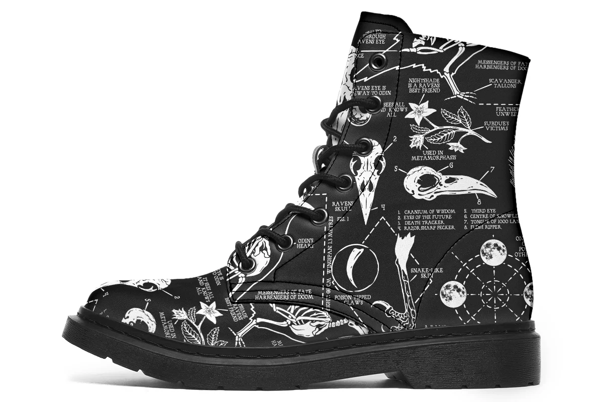 Raven Study Boots