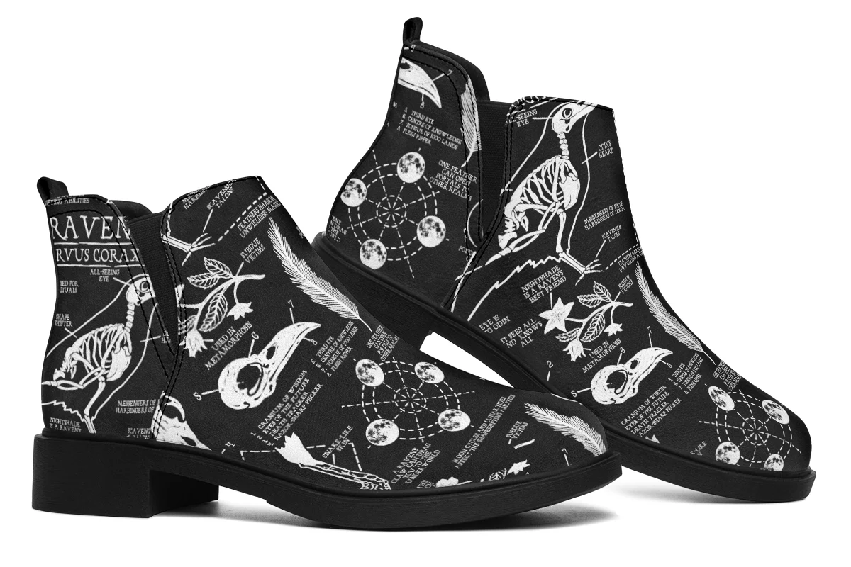 Raven Study Chelsea Boots - Image 7