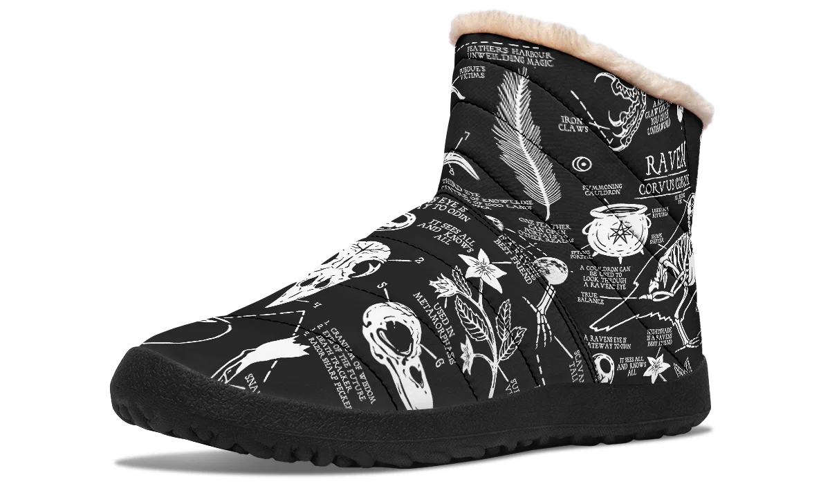 Raven Study Comfy Winter Boots - Image 2