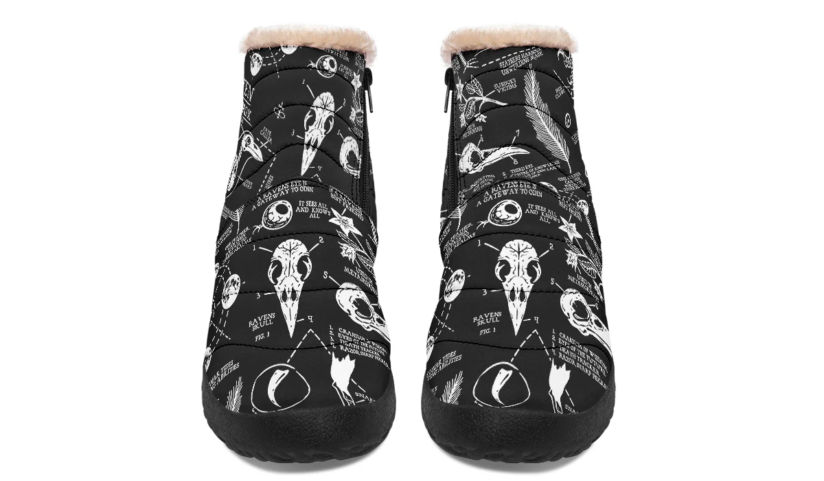 Raven Study Comfy Winter Boots - Image 4