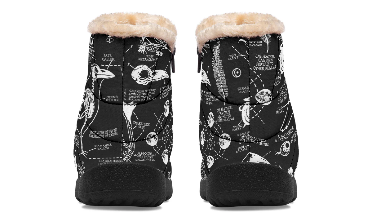 Raven Study Comfy Winter Boots - Image 5