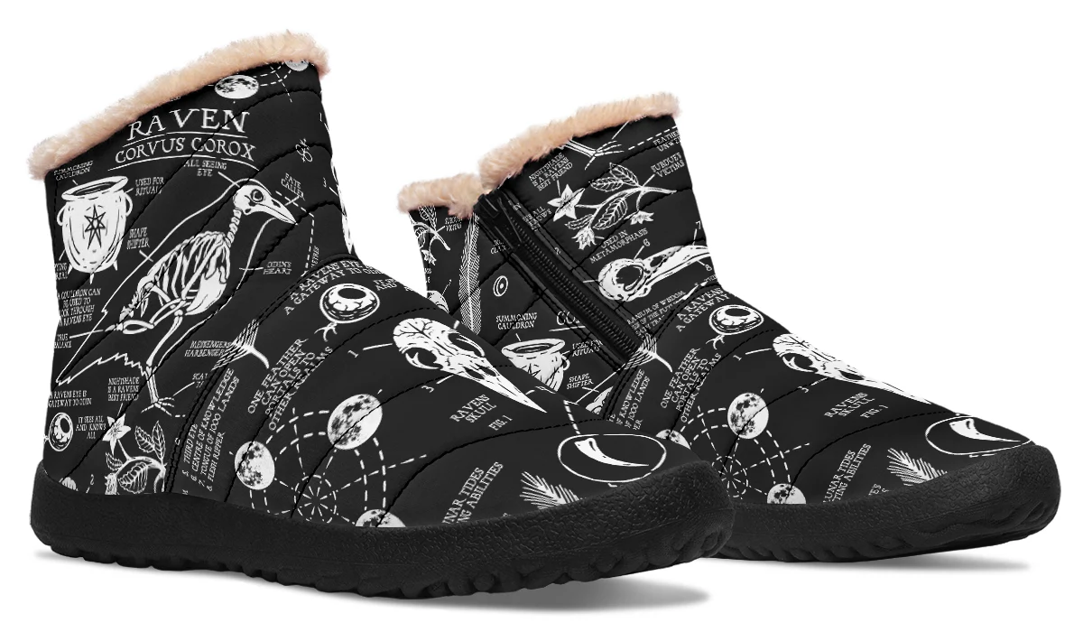 Raven Study Comfy Winter Boots - Image 7