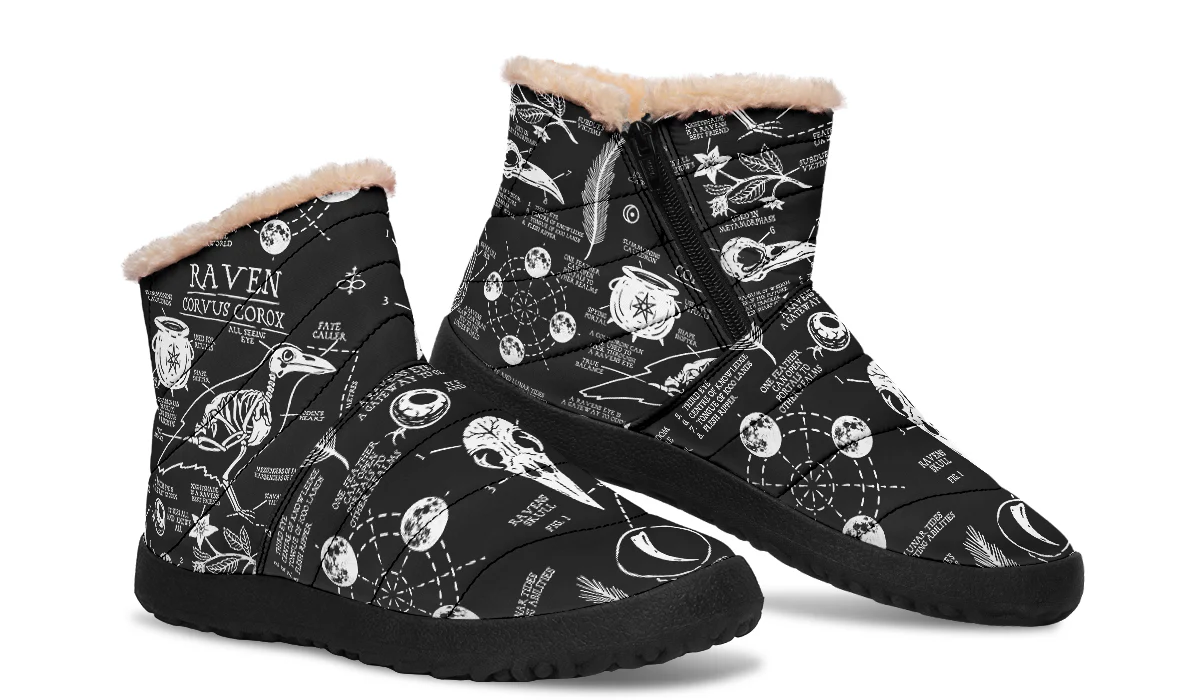 Raven Study Comfy Winter Boots - Image 9