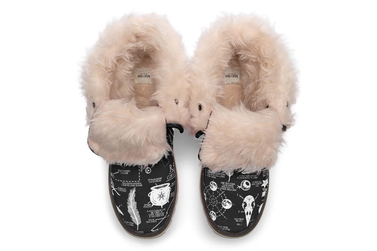 Raven Study Fold Over Winter Boots - Image 14