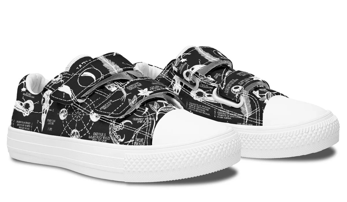 Raven Study Kids Low Tops - Image 16
