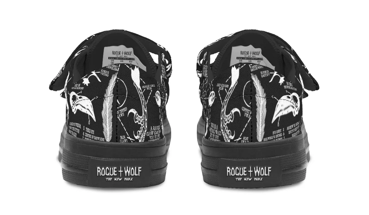 Raven Study Kids Low Tops - Image 5
