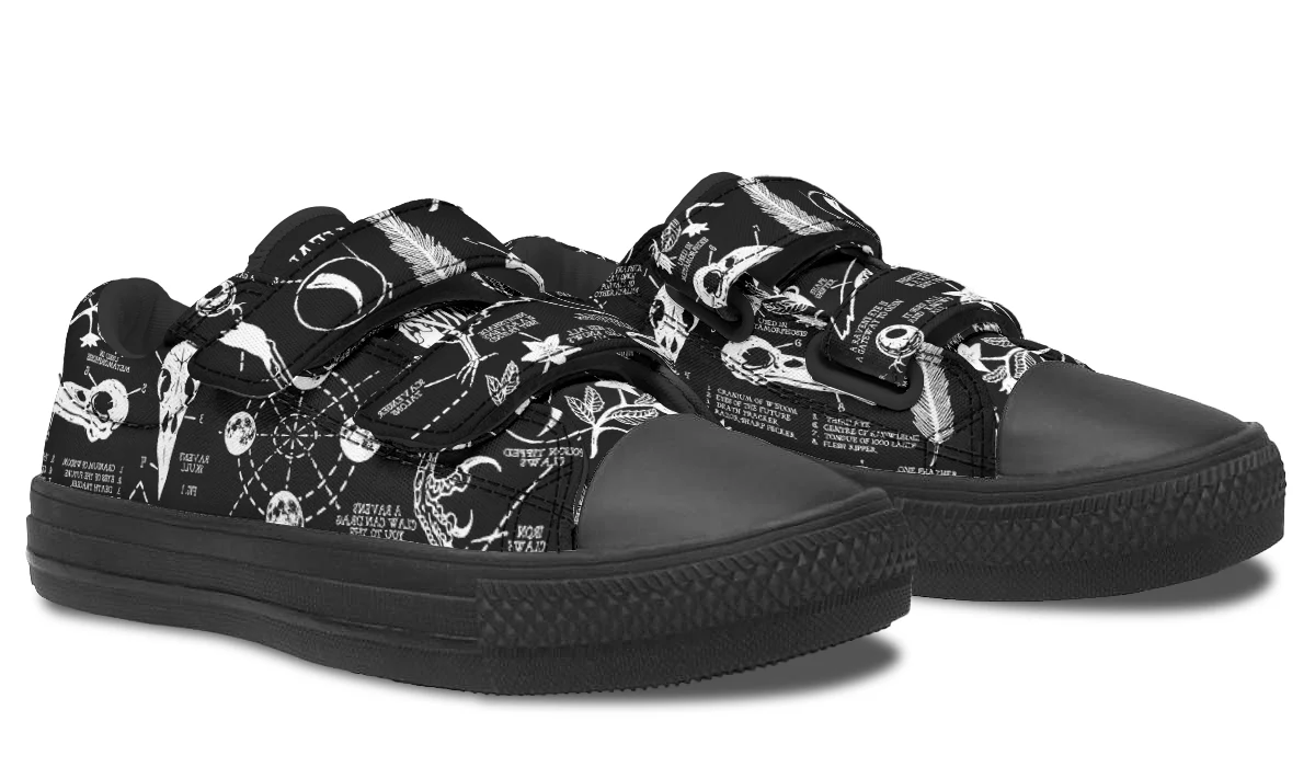 Raven Study Kids Low Tops - Image 7