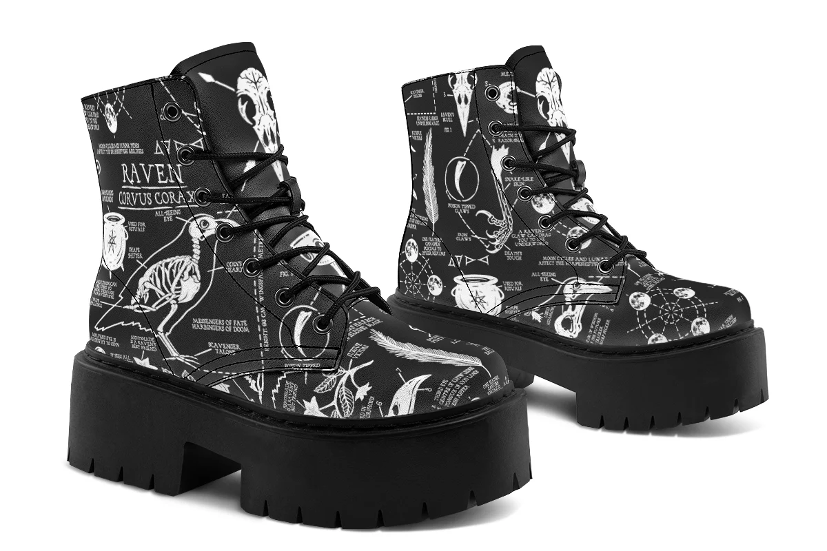 Raven Study Platform Boots - Image 4