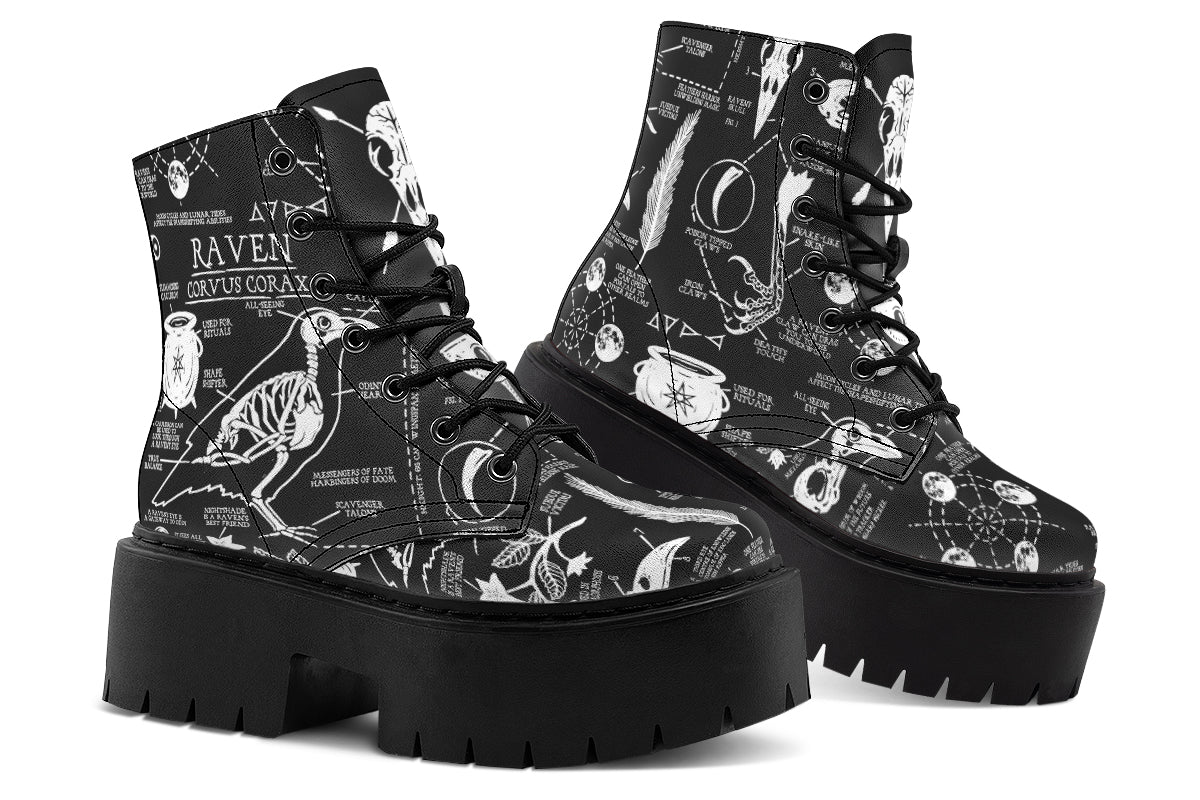 Raven Study Platform Boots - Image 5