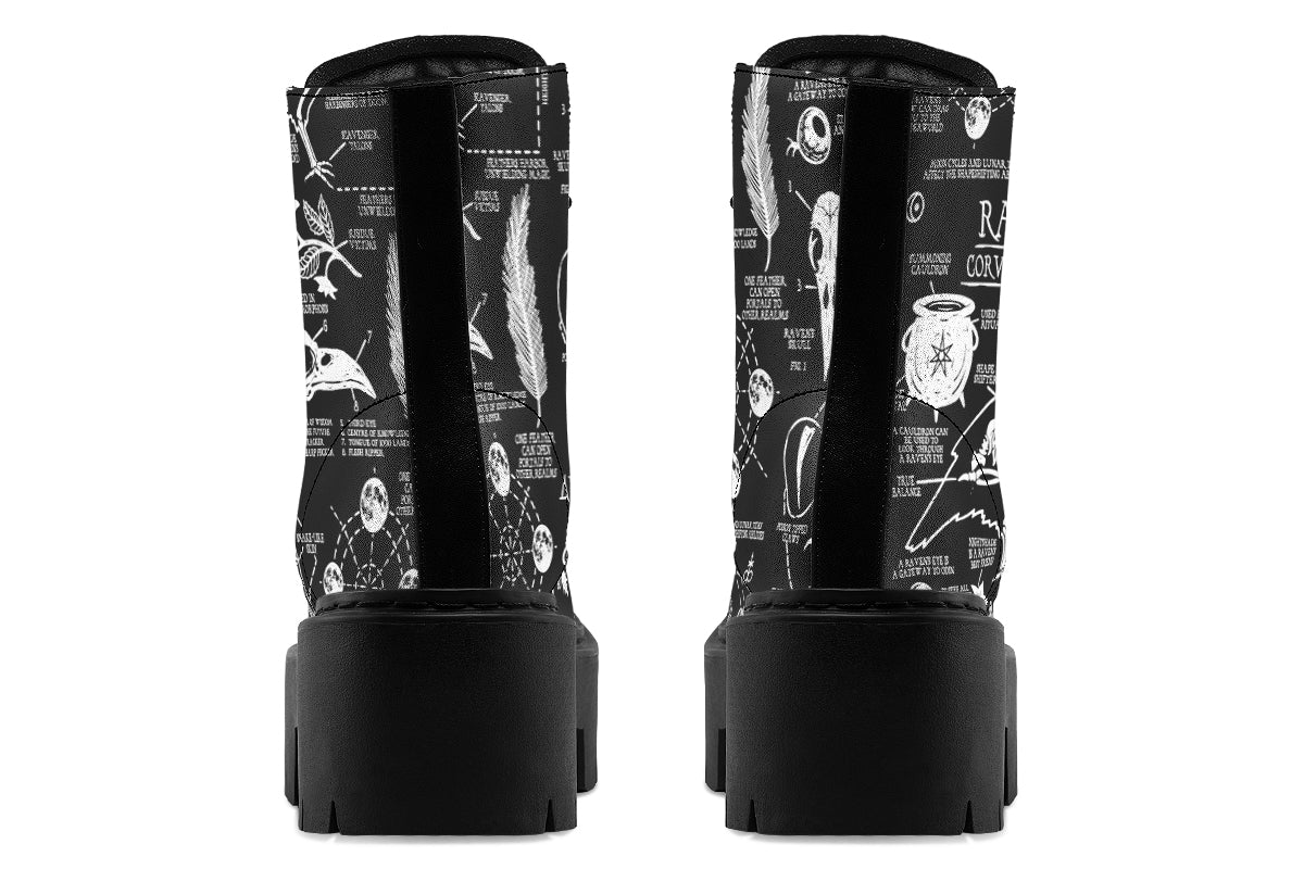 Raven Study Platform Boots - Image 6