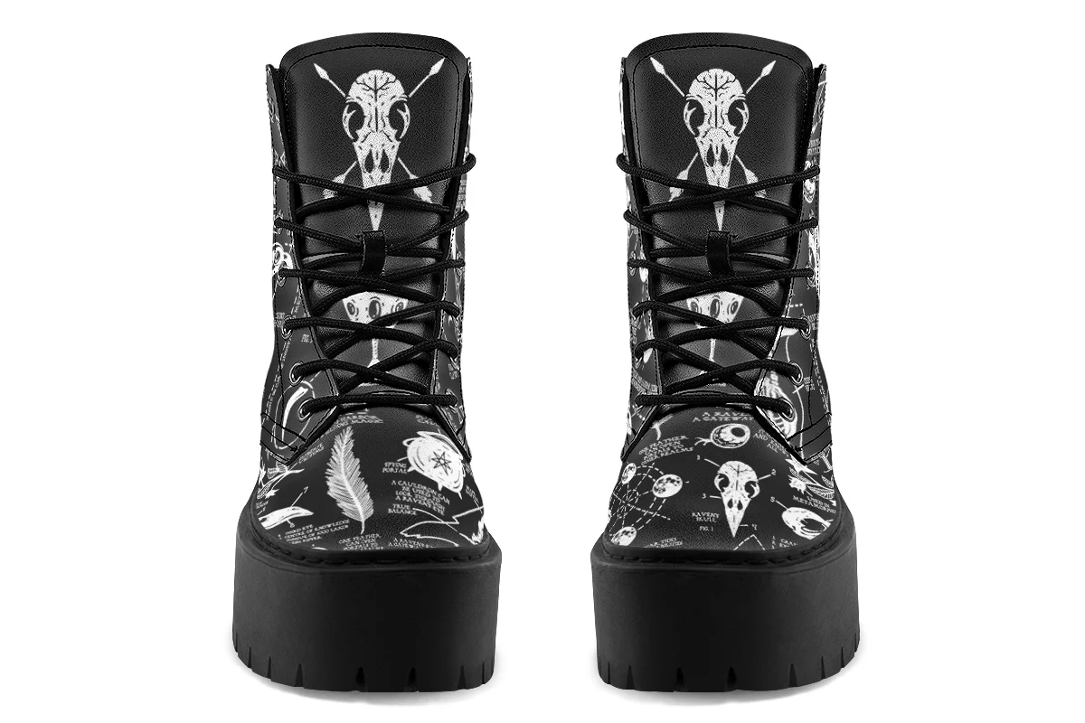 Raven Study Platform Boots - Image 7