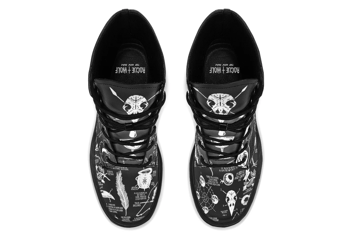 Raven Study Platform Boots - Image 8