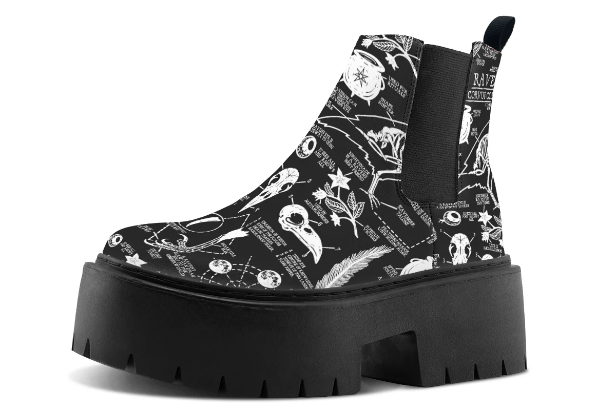 Raven Study Platform Chelsea Boots - Image 3