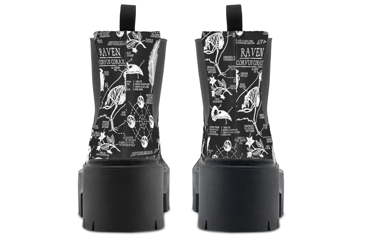 Raven Study Platform Chelsea Boots - Image 6