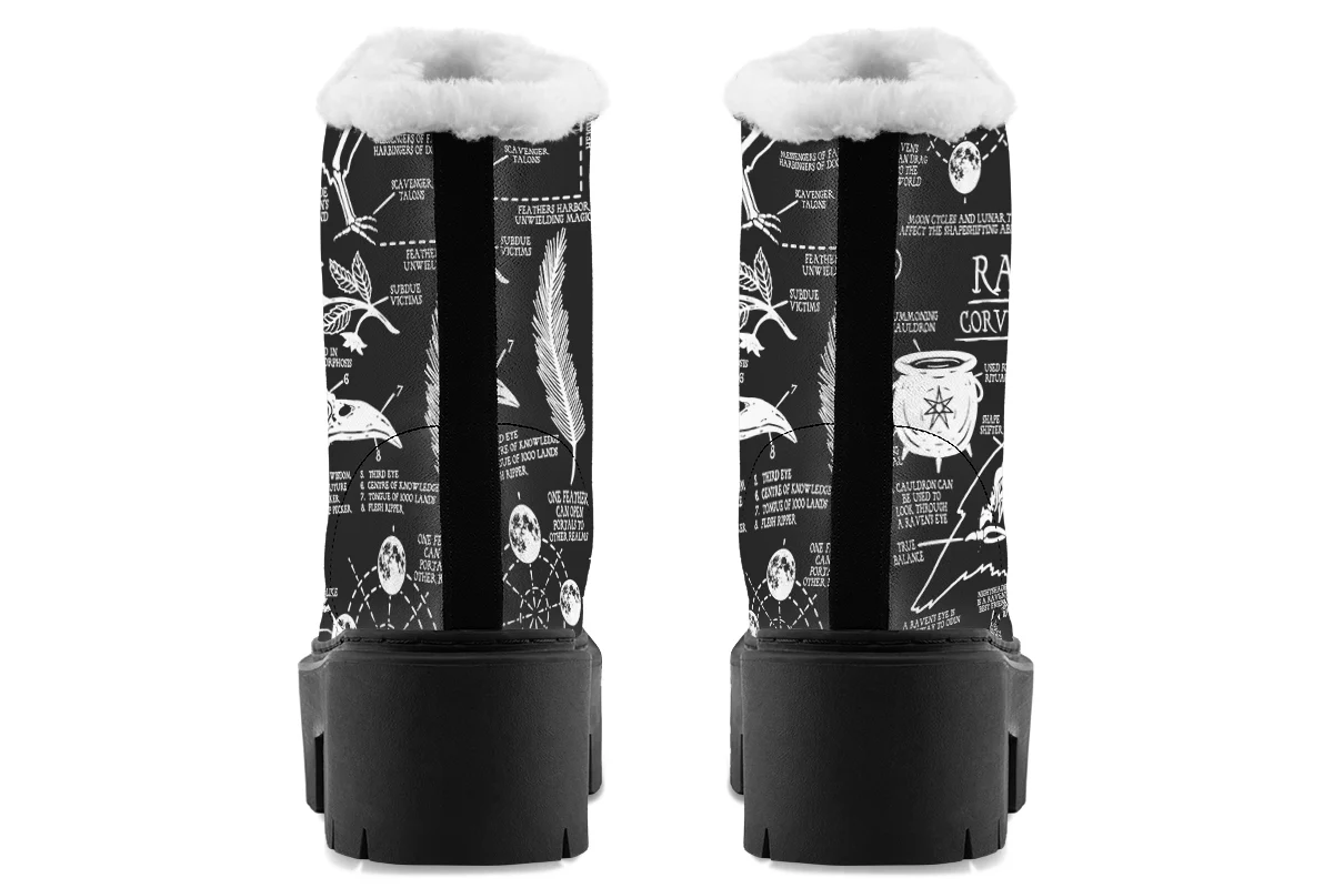 Raven Study Platform Winter Boots - Image 11