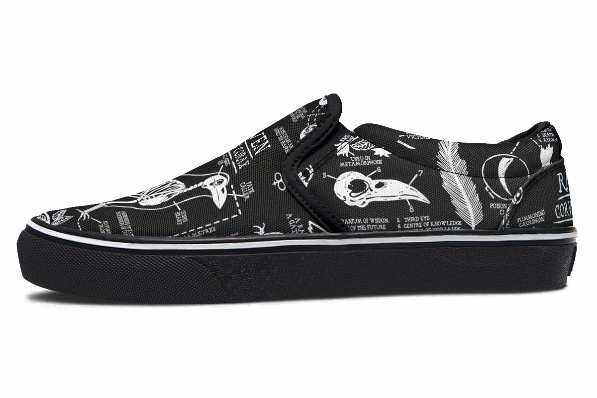 Raven Study Slipons