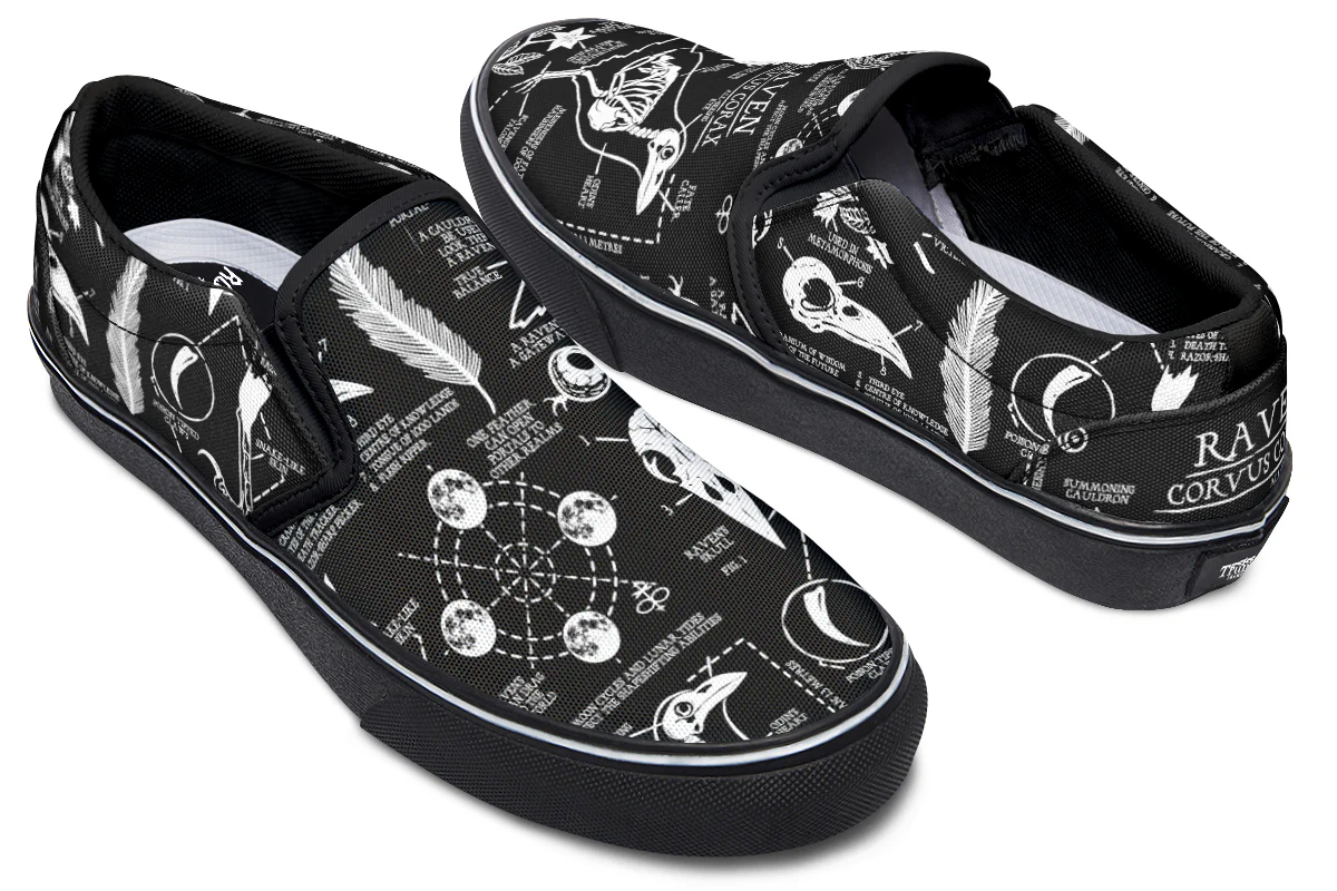 Raven Study Slipons - Image 6