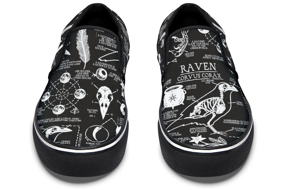 Raven Study Slipons - Image 8