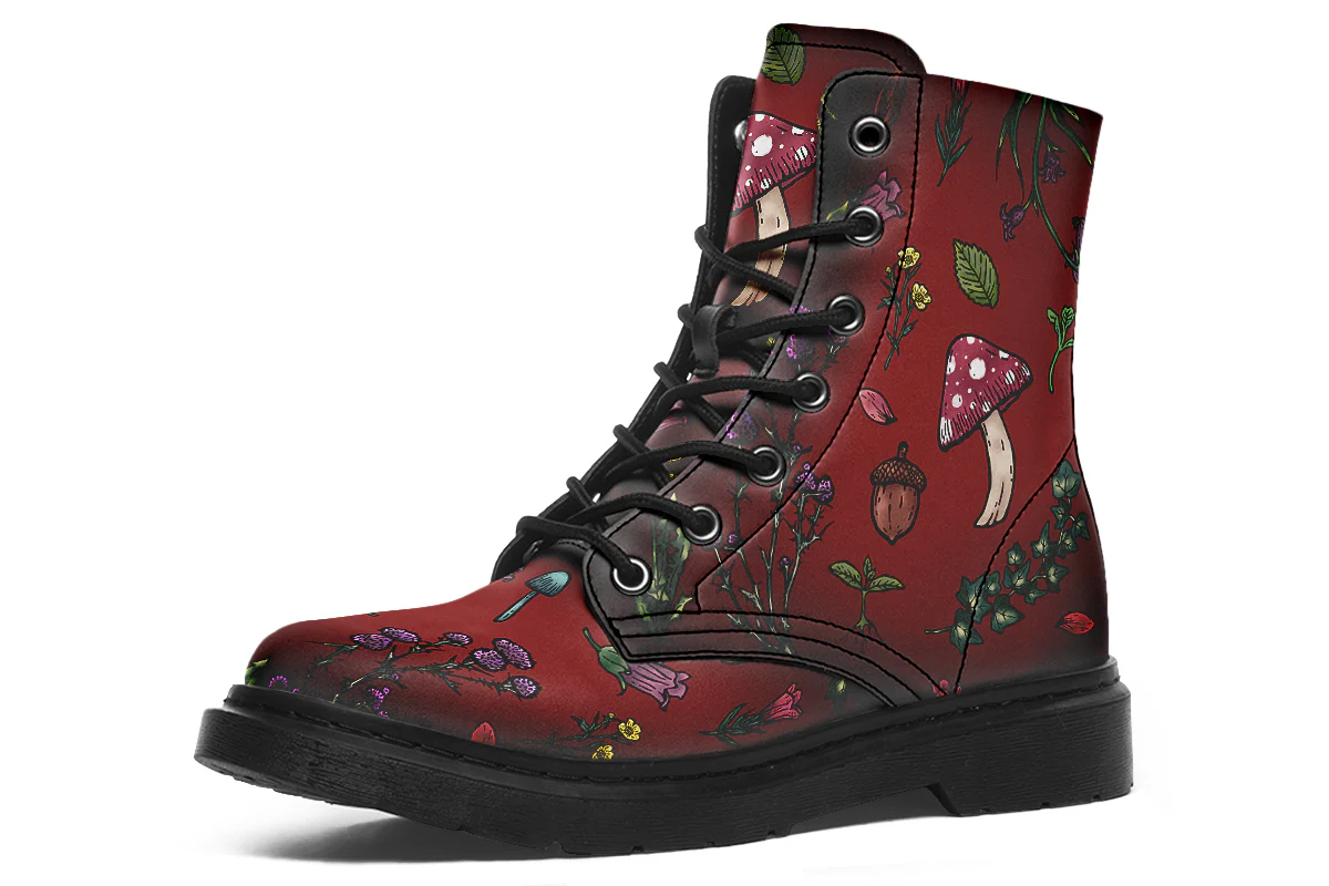 Red Herbology Boots - Image 4