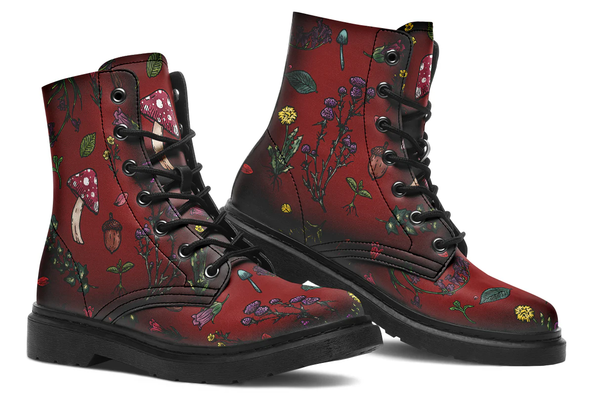 Red Herbology Boots - Image 5