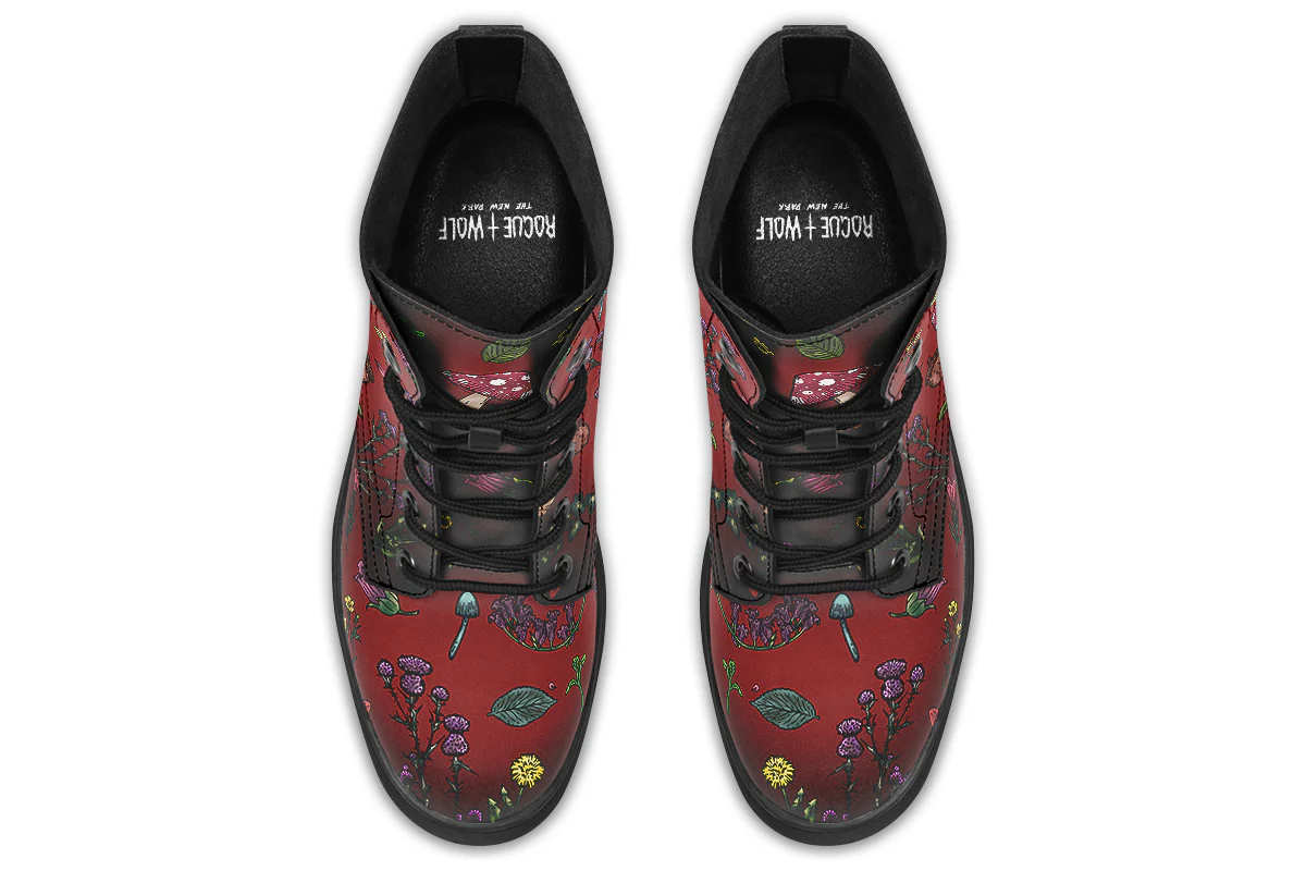 Red Herbology Boots - Image 8