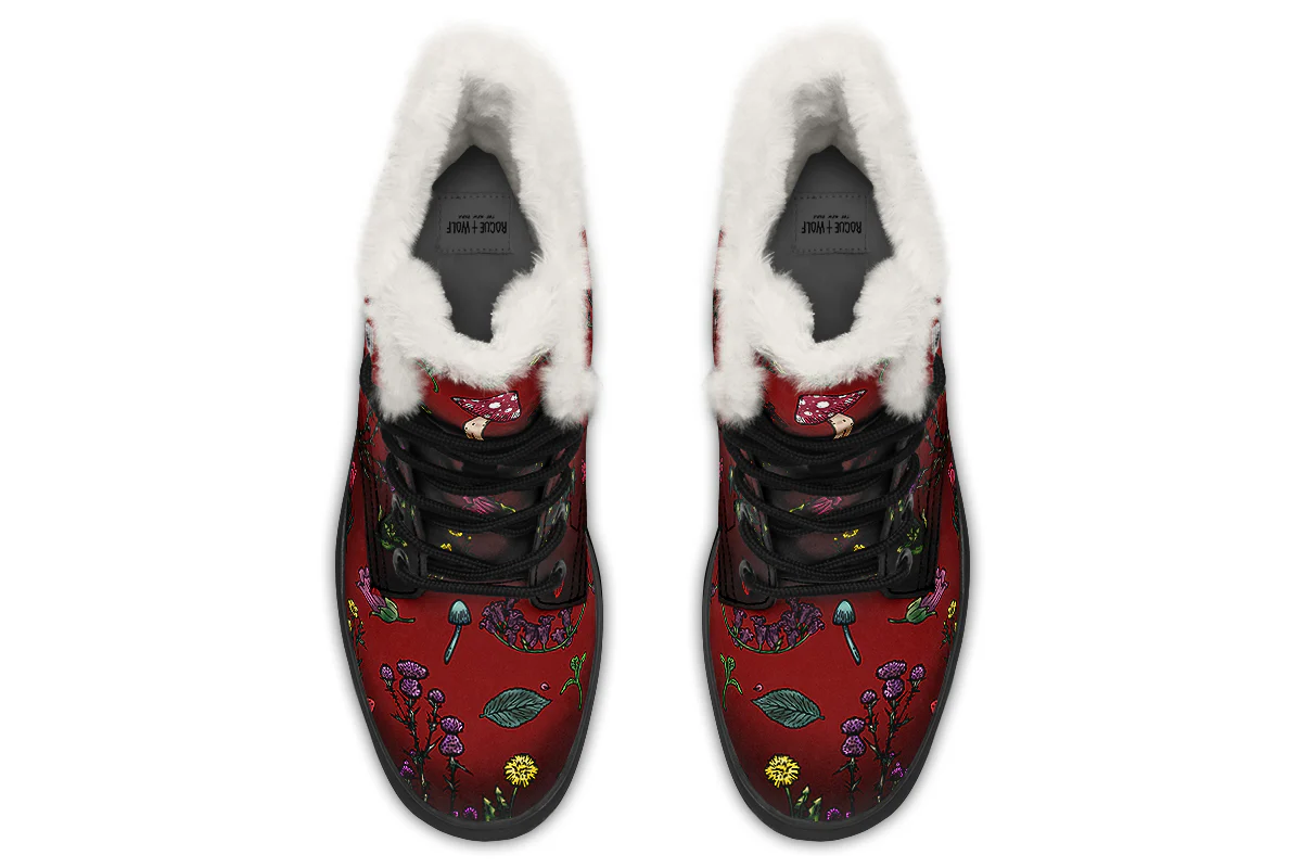 Red Herbology Winter Boots - Image 7