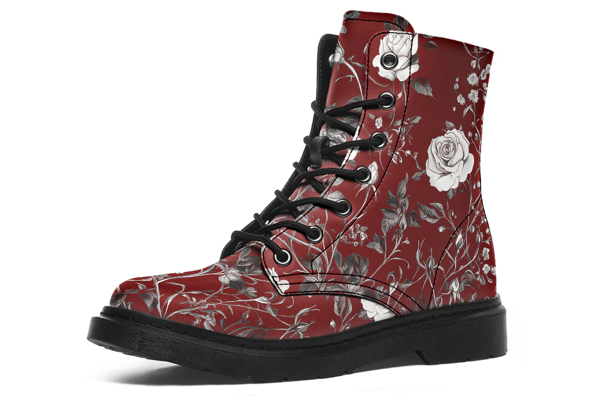 Red Rose Romance Boots - Image 4