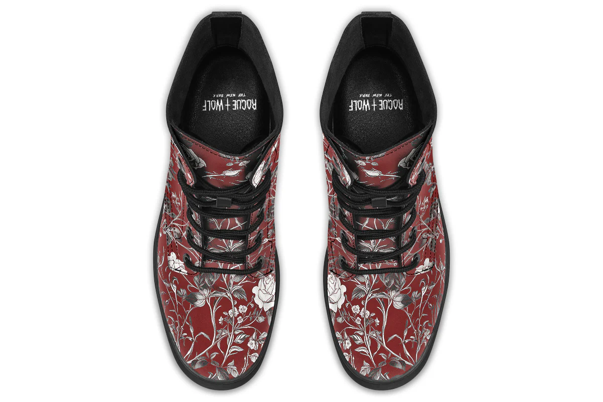 Red Rose Romance Boots - Image 8