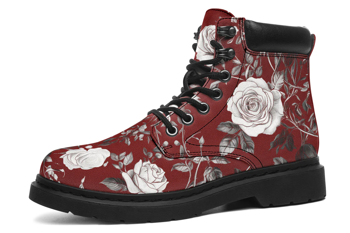 Red Rose Romance Classic Boots - Image 2