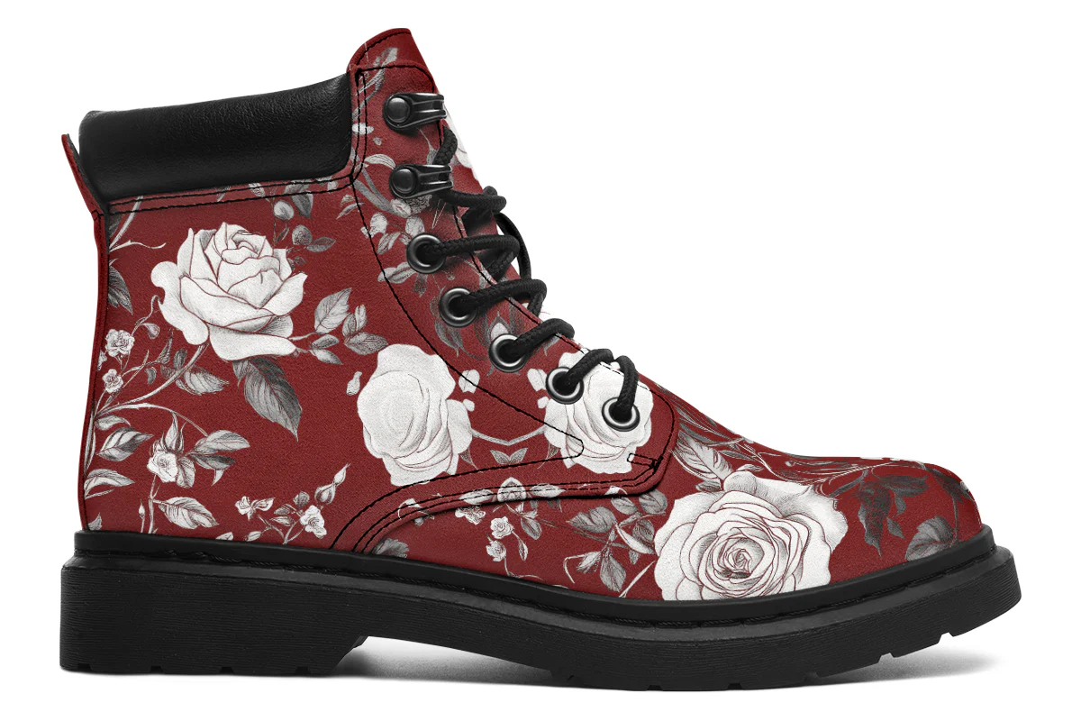 Red Rose Romance Classic Boots - Image 3