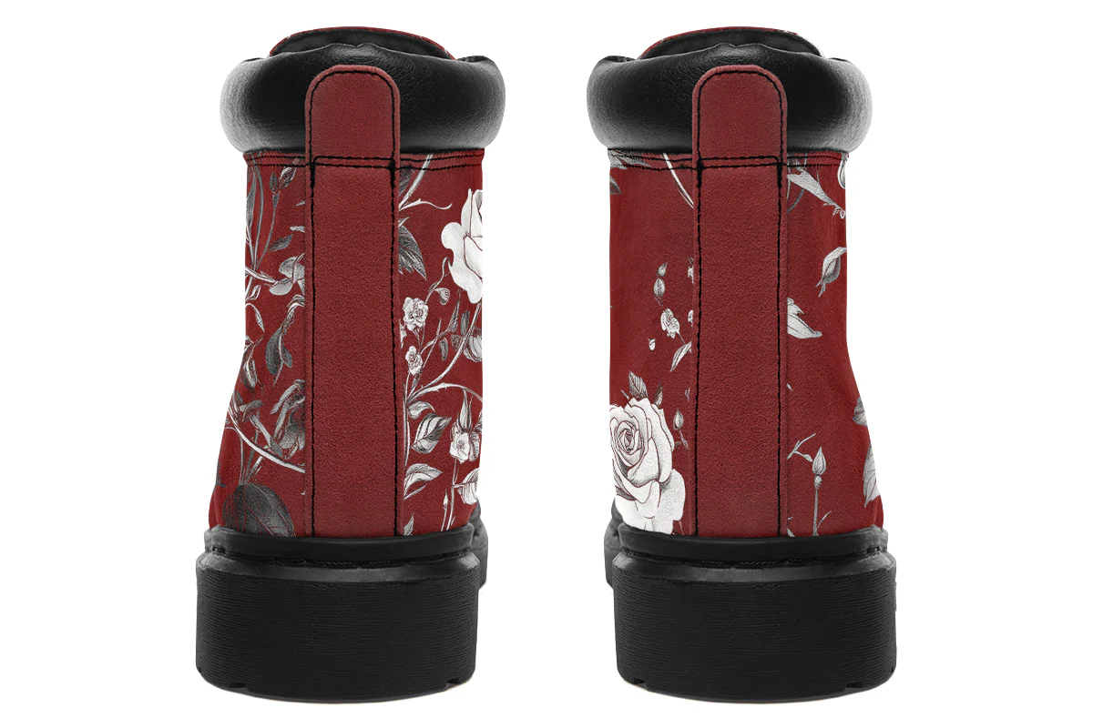 Red Rose Romance Classic Boots - Image 5