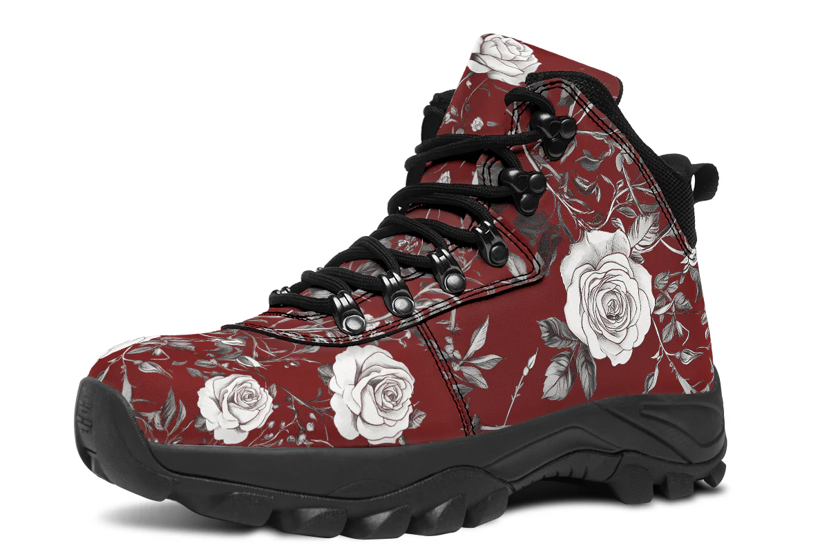 Red Rose Romance Outdoor Boots - Image 2