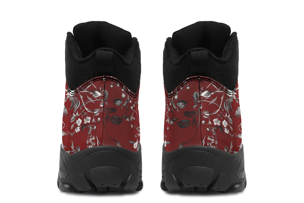 Red Rose Romance Outdoor Boots - Image 5