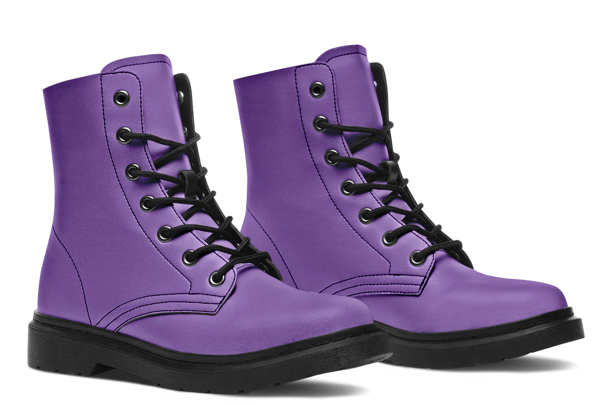 Retro Violet Boots - Image 2
