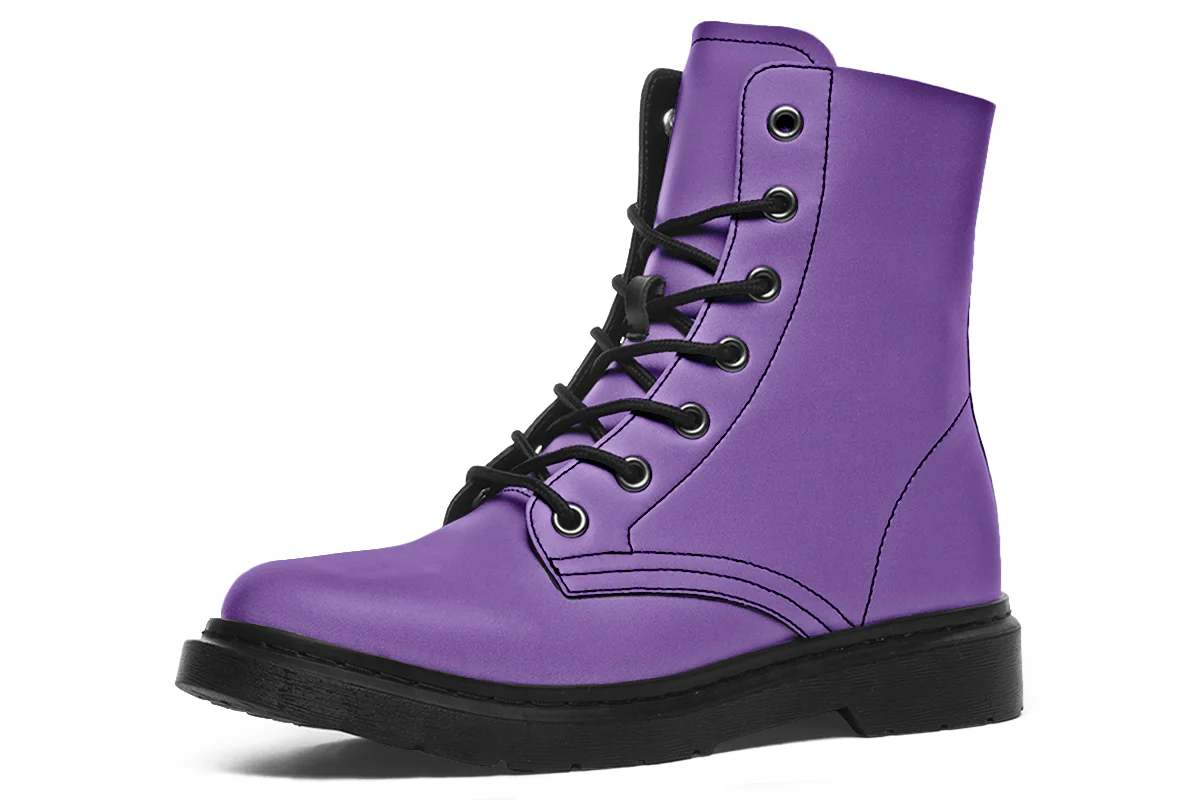 Retro Violet Boots - Image 4