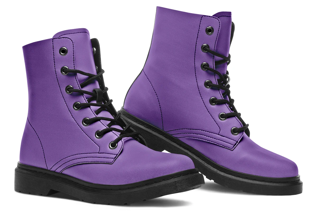 Retro Violet Boots - Image 5