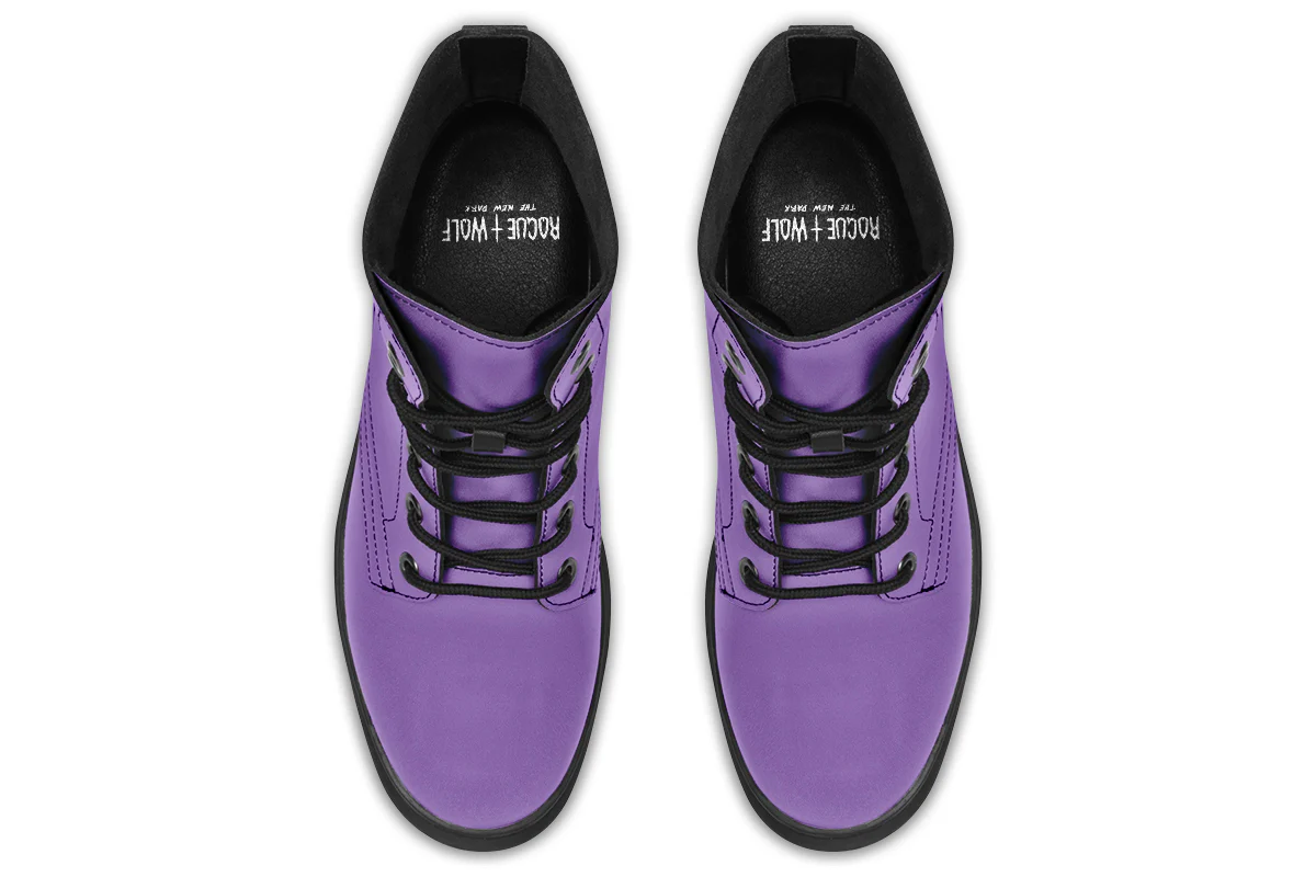 Retro Violet Boots - Image 8