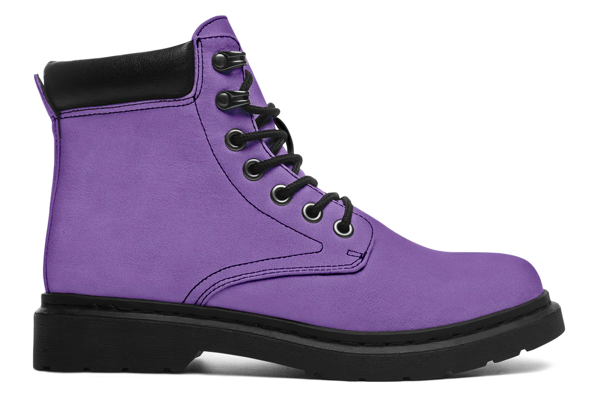 Retro Violet Classic Boots - Image 3