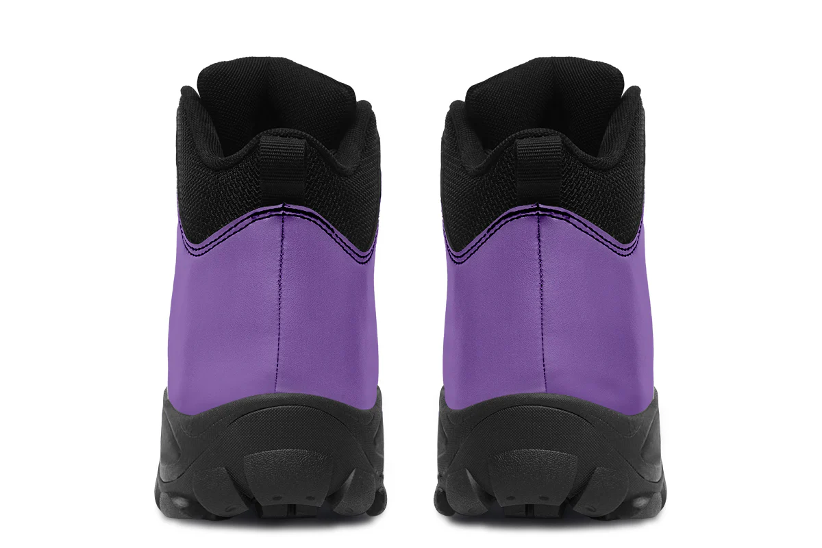 Retro Violet Outdoor Boots - Image 5