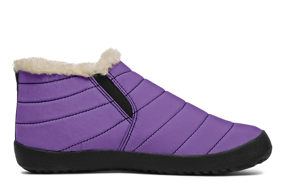 Retro Violet Winter Sneakers - Image 3