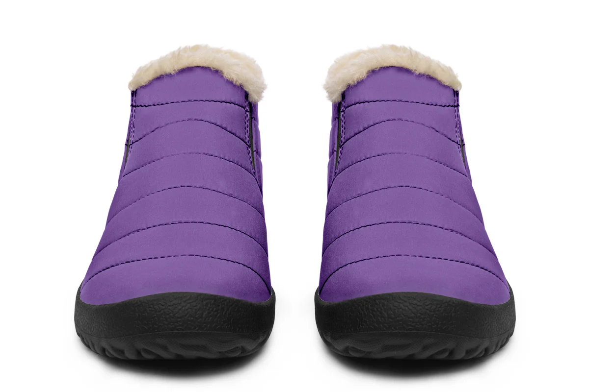 Retro Violet Winter Sneakers - Image 4