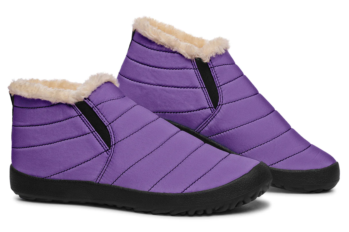 Retro Violet Winter Sneakers - Image 6