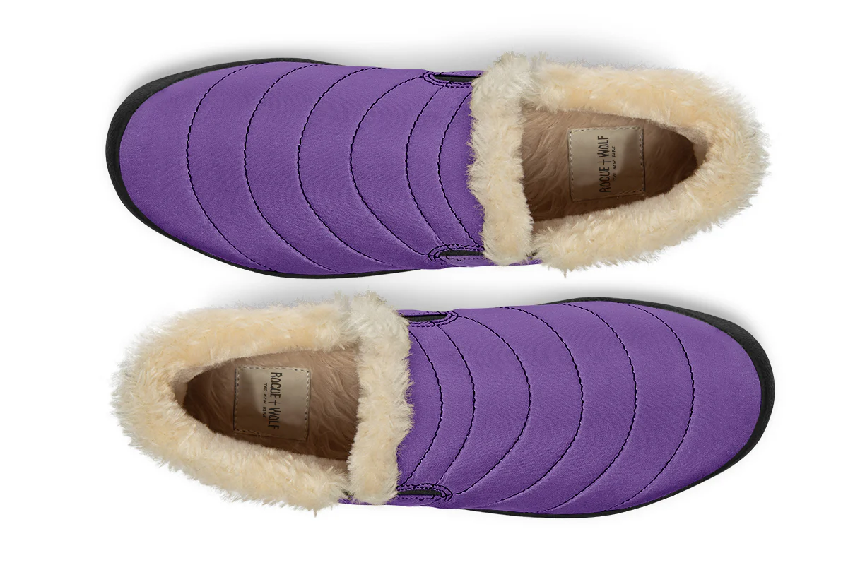 Retro Violet Winter Sneakers - Image 9