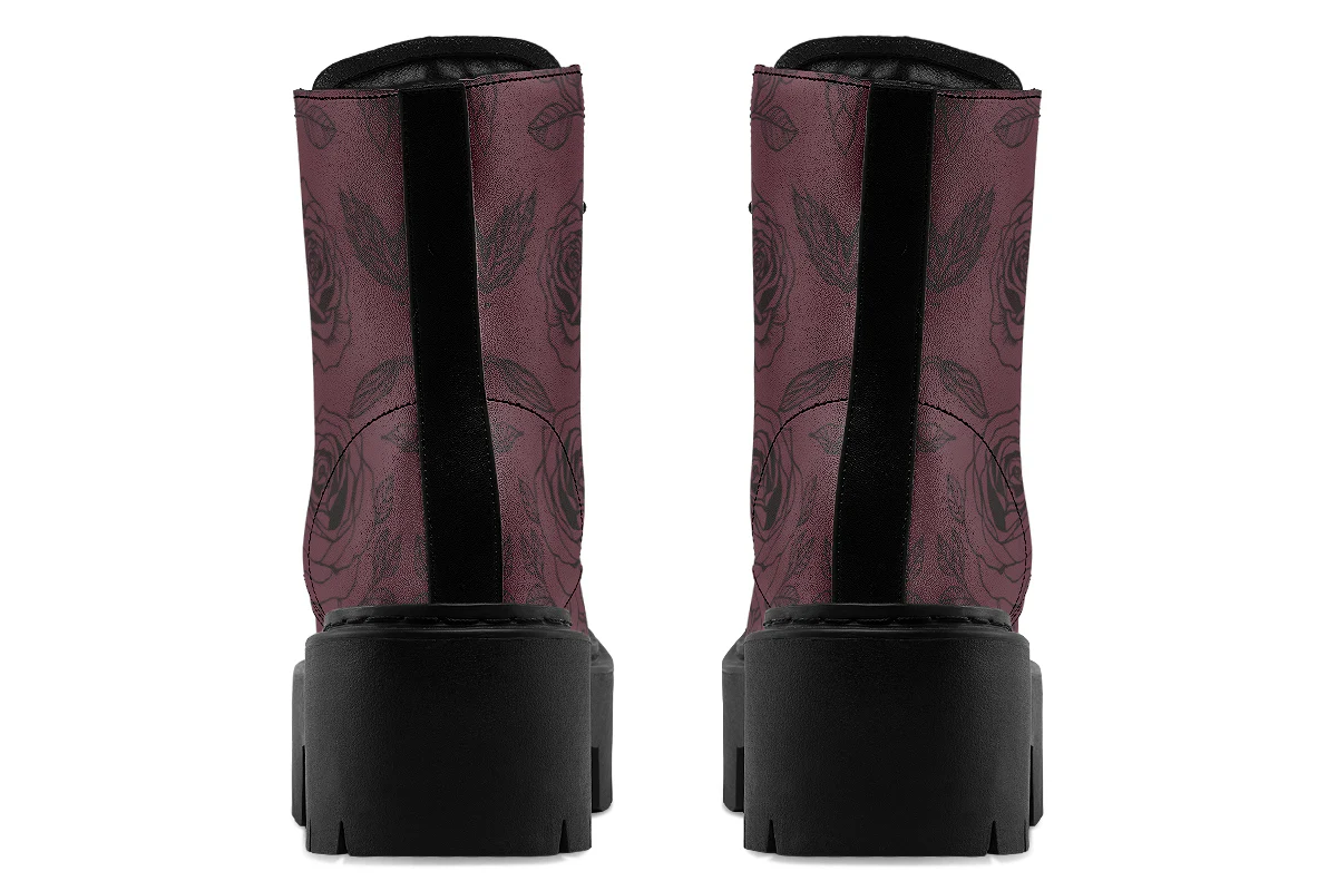 Rosa Aeterna Platform Boots - Image 6